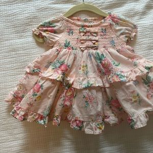 Janie & Jack pink dress